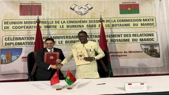 بوركينا فاسو تحدد دعمها الراسخ للوحدة الترابية للمغرب وسيادته على كافة أراضيه