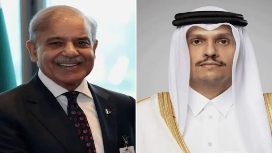 مباحثات بين رئيس الوزراء القطري ونظيره الباكستاني حول جهود خفض التصعيد في المنطقة