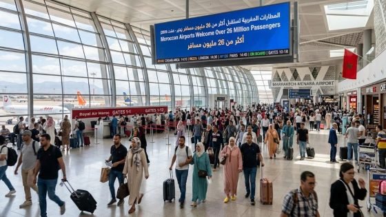المطارات المغربية تستقبل أكثر من 26 مليون مسافر قبل نهاية السنة